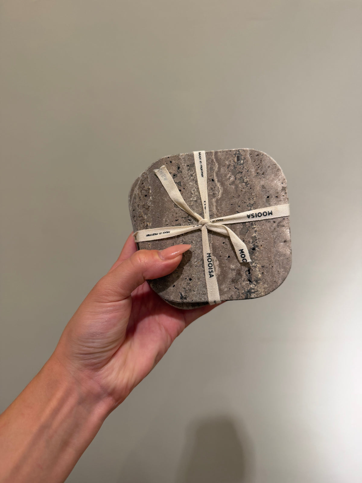Sous verres marbre par 4