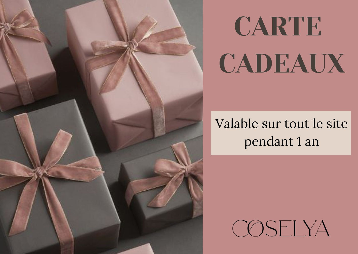 Carte cadeau Coselya