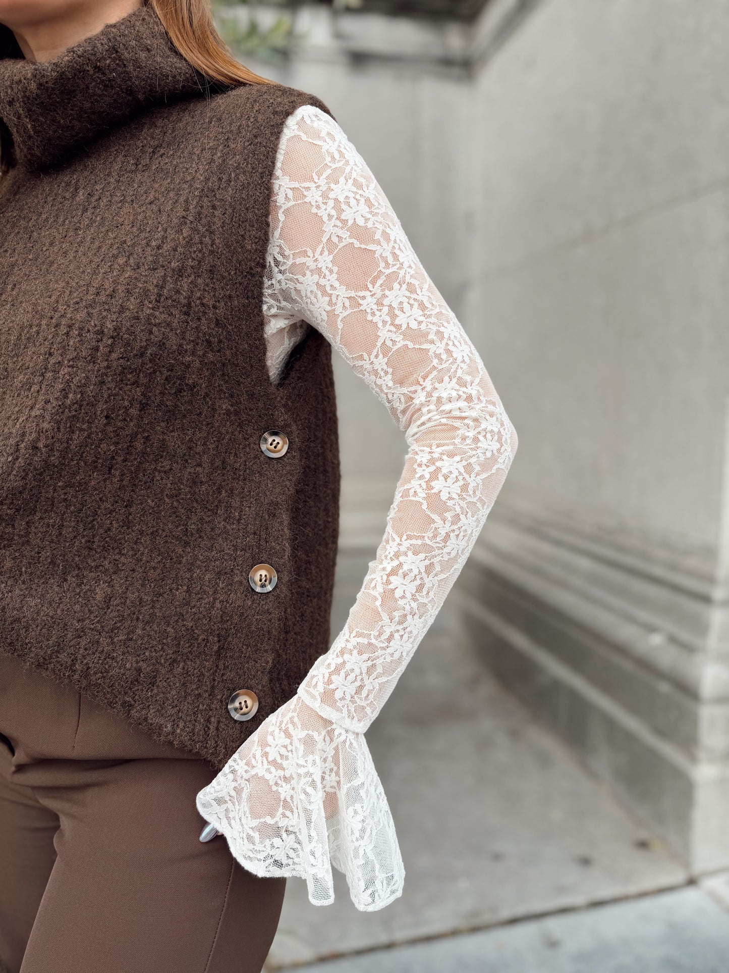 Pull sans manche HAZEL