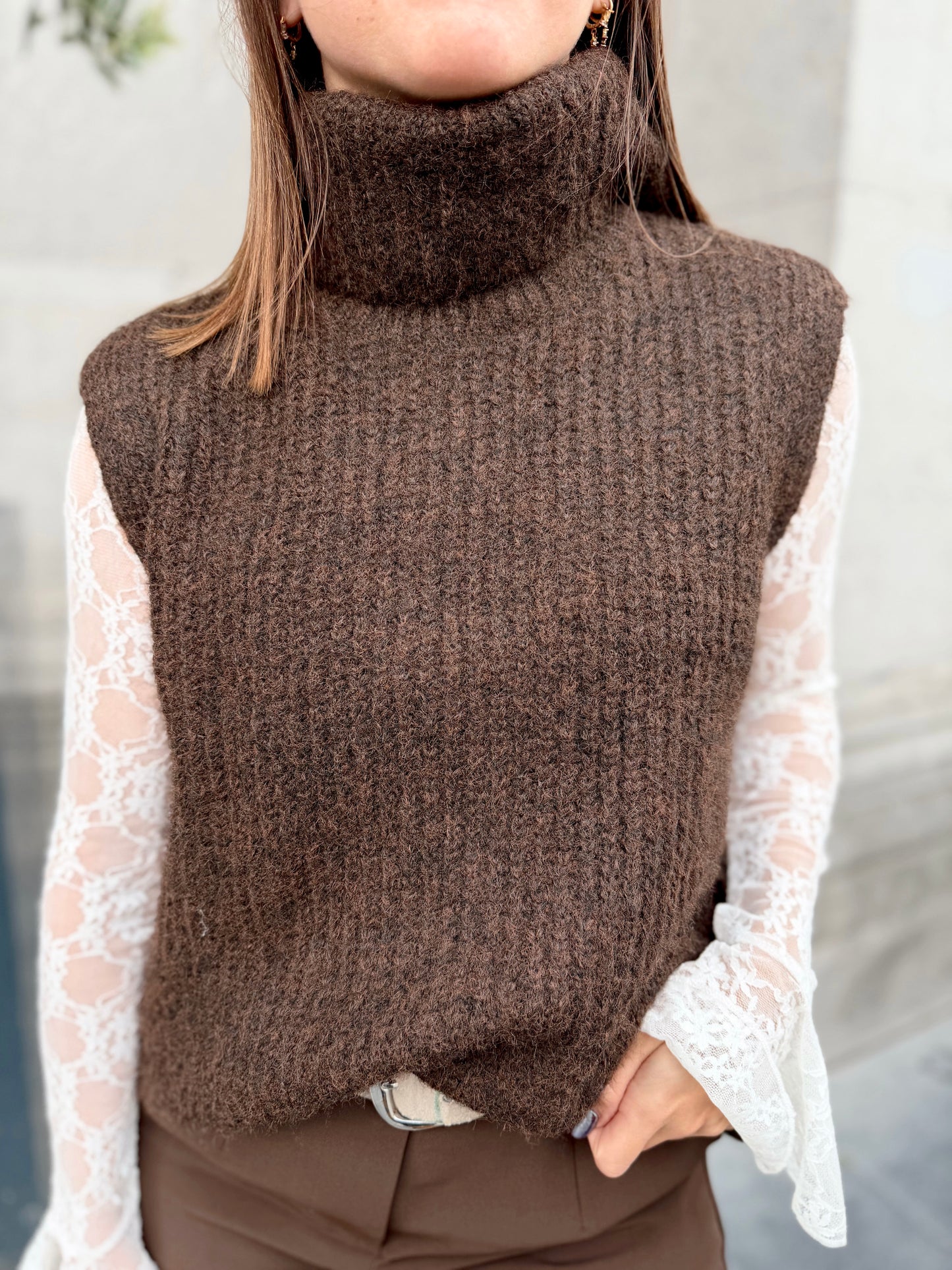 Pull sans manche HAZEL