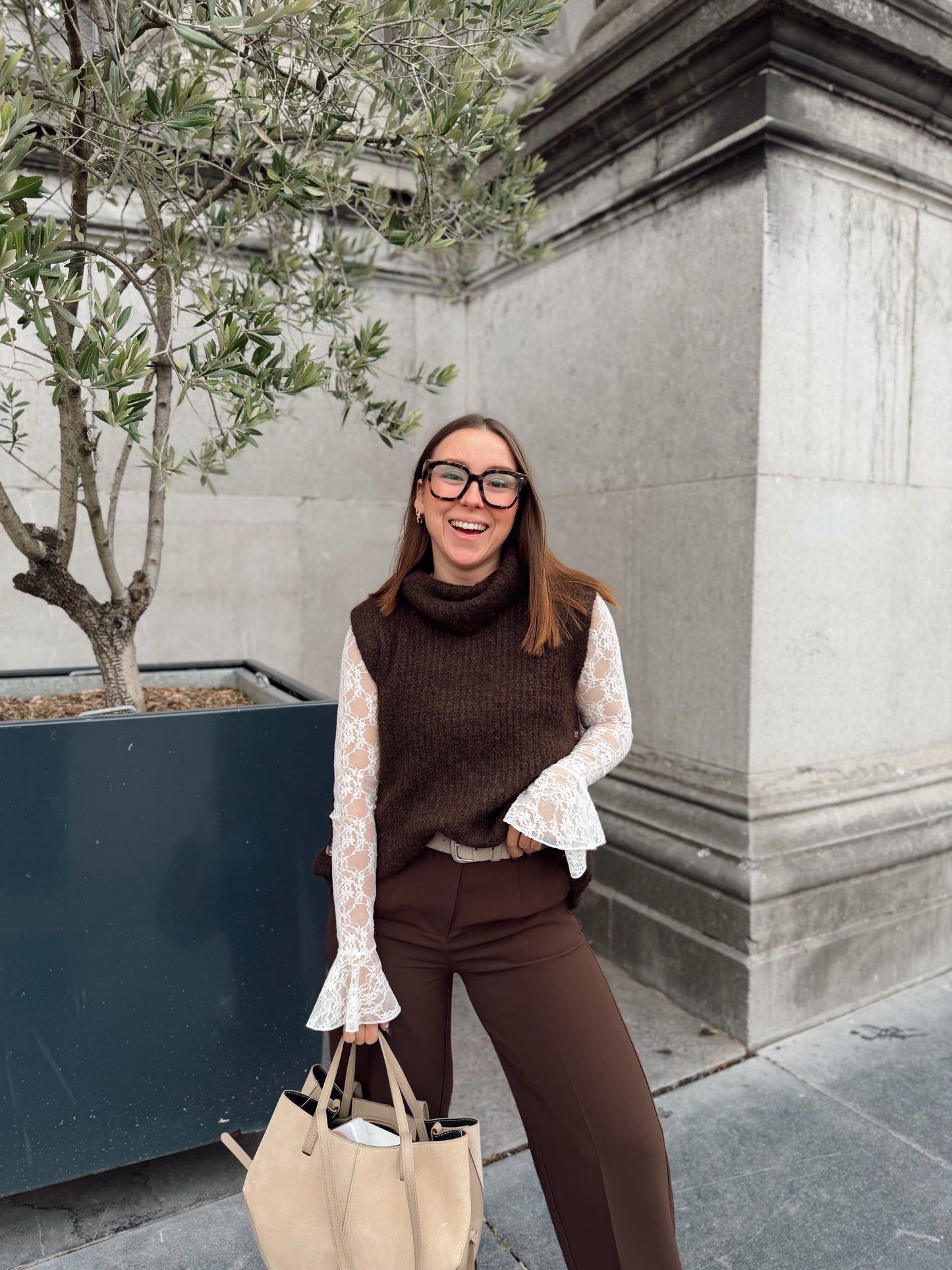 Pull sans manche HAZEL